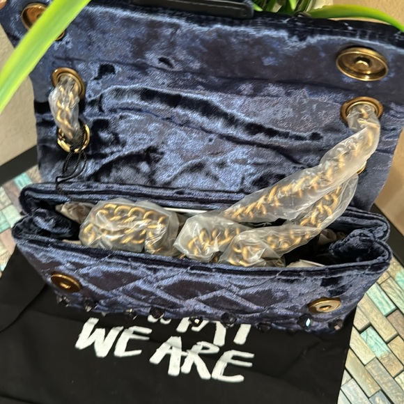 Kurt Geiger London
Mini Kensington Velvet Tonal Jewel Crossbody Bag - Picture 16 of 16